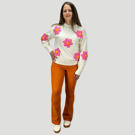 Pantalón malla | Elástico | R.1102 | Naranja