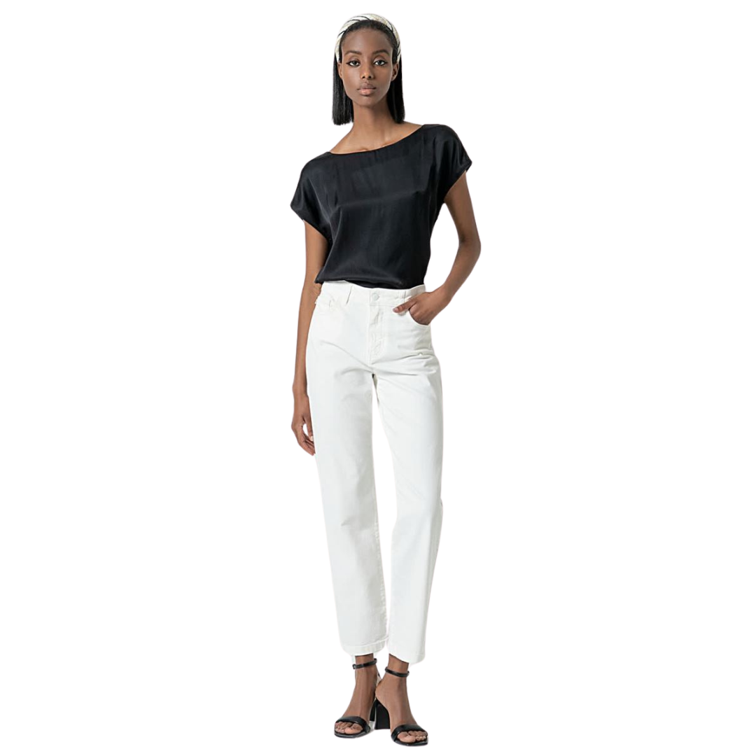 Pantalón blanco | 5 bolsillos