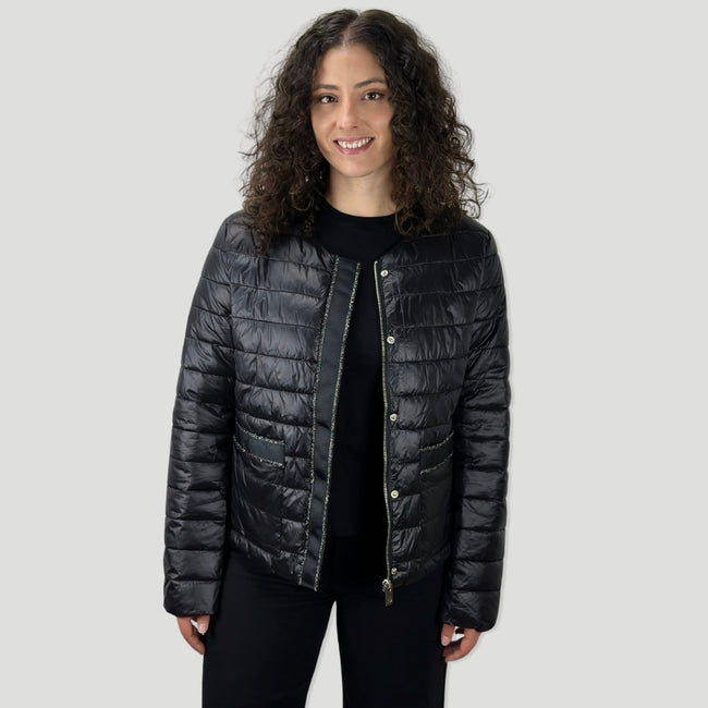 Chaqueta acolchada | Negra | HU05