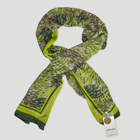 Pañuelo estampado | Verde