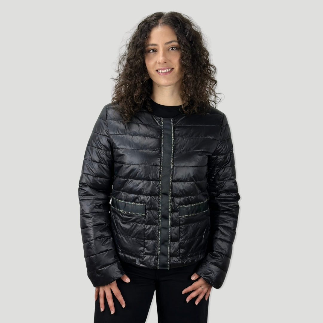 Chaqueta acolchada | Negra | HU05