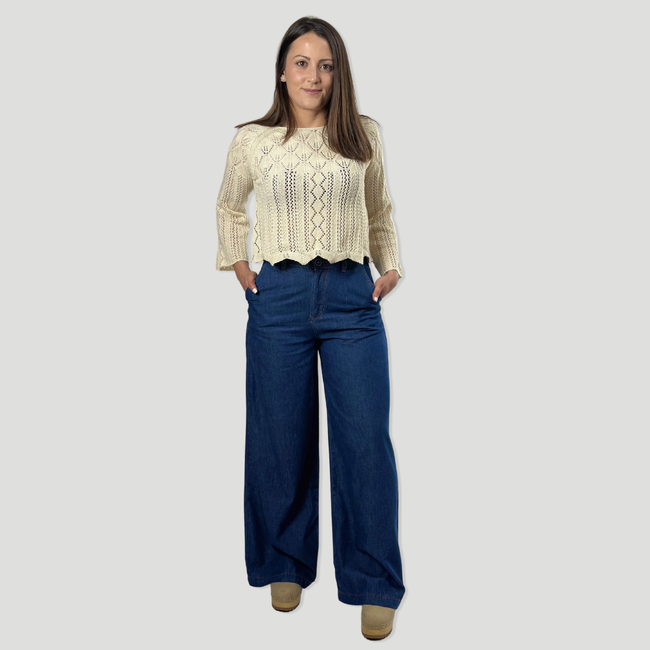 Pantalón Palazzo | Tencel