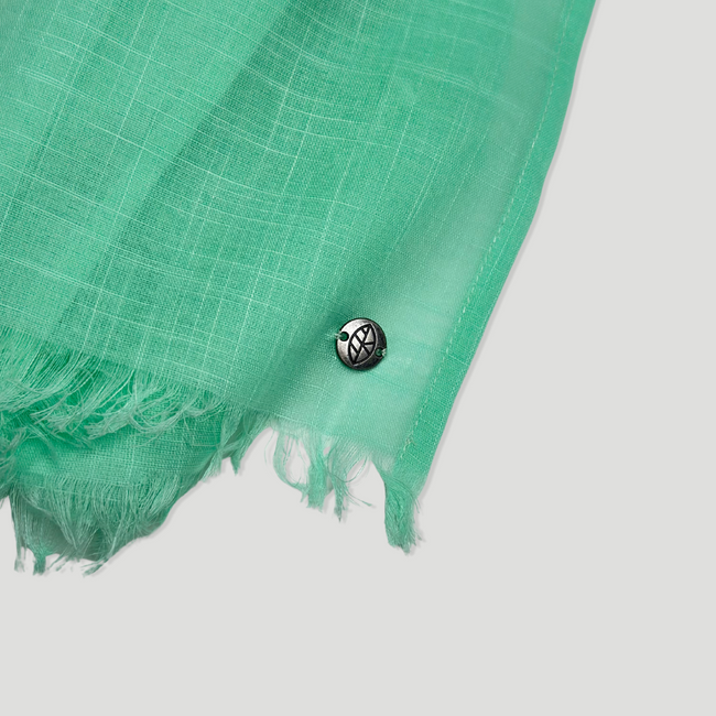 Pañuelo liso | Verde agua