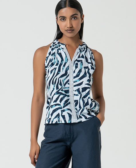 Camiseta tirantes | Estampada | Surkana