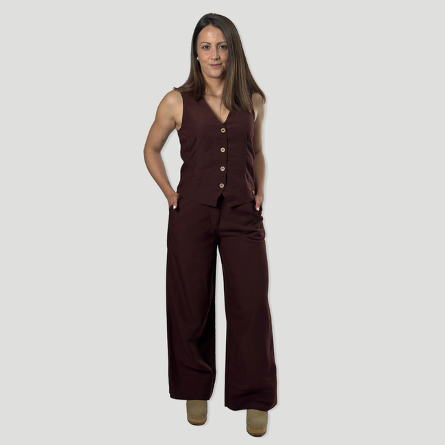 Conjunto Lino | Marrón