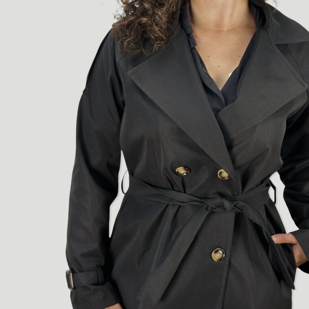 Gabardina negra | New Collection