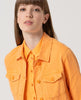 Chaqueta corta estilo tejana |Mandarina