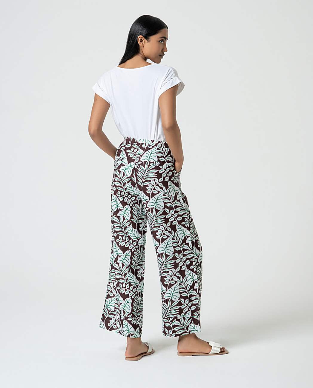 Pantalón con bolsillo italiano | Estampado | Surkana