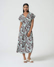 Vestido camisero largo | Estampado | Surkana