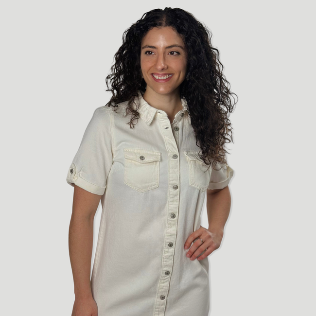 Vestido Vaquero | Beige