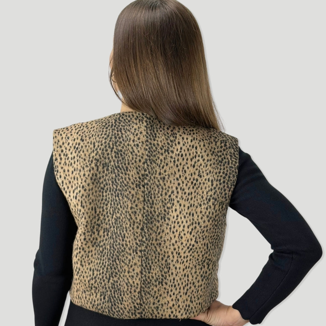 Chaleco animal print |  Leopardo | R.15373