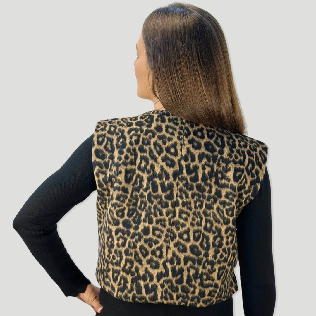 Chaleco animal print |  Guepardo | R.15373