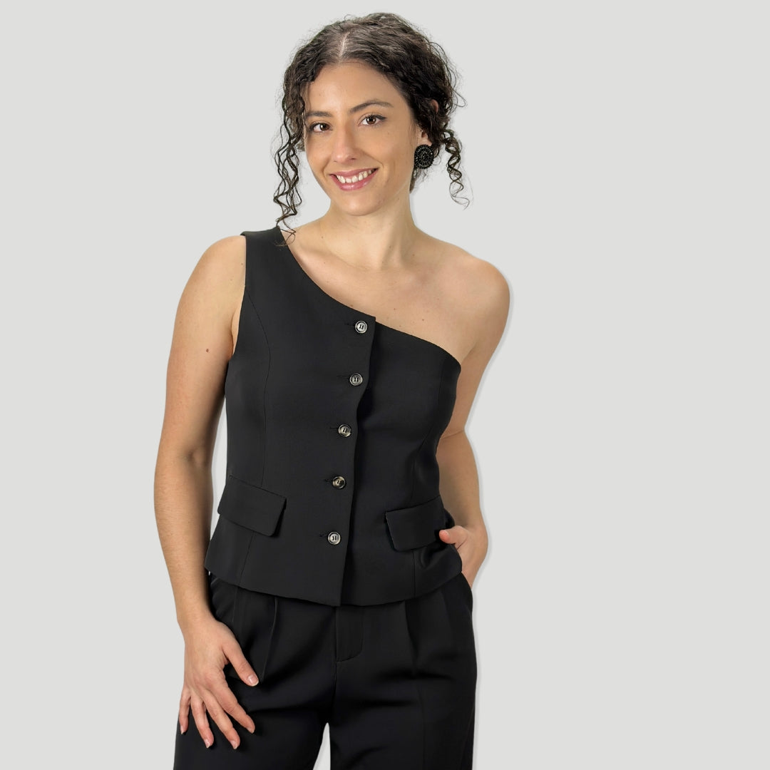 Traje de chaqueta | 3 piezas | Negro