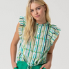 Camisa sin mangas | Estampada | Volantes | Surkana